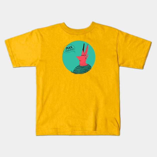 Max Maximov Kids T-Shirt by EgoBazaar